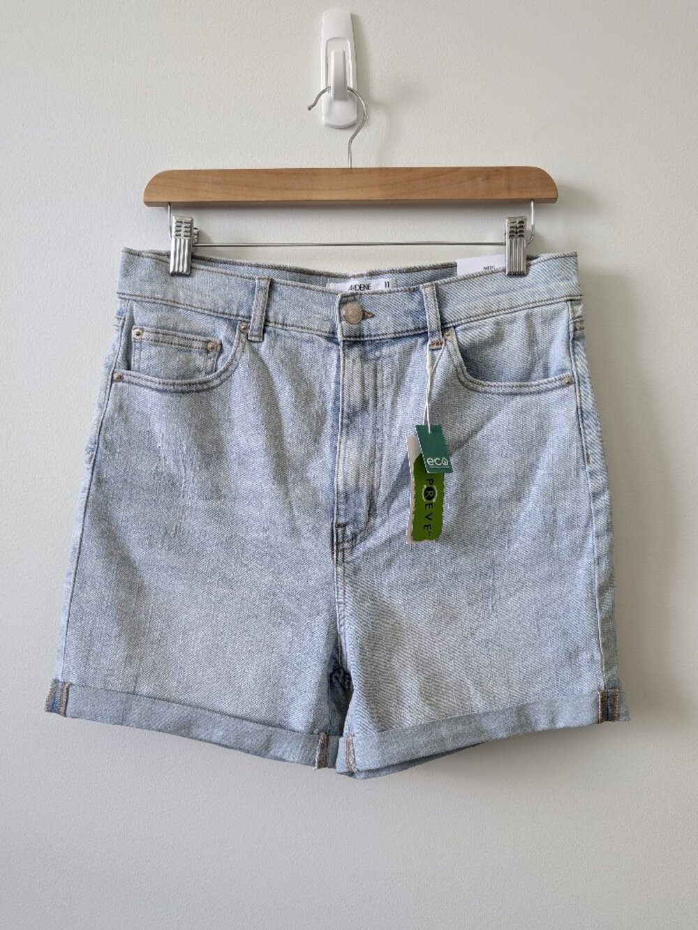 NWT Midi High-Rise Denim Shorts | Size 11 (Juniors)
